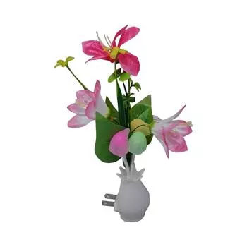 Светодиодный подключаемый небольшой ночник с интеллектуальным датчиком подходит для детской, взрослой, спальни, украшения дома, лампы