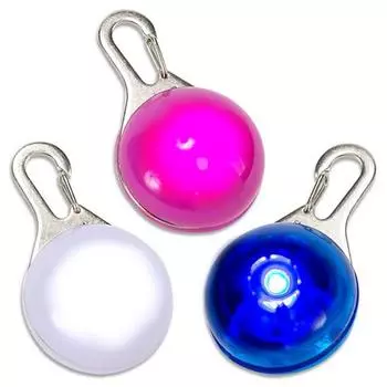 Светодиодный подвесной светильник Dingdongpet для собак на зажиме, белый, розовый, синий..., 1 комплект, корейский шампунь для домашних животных