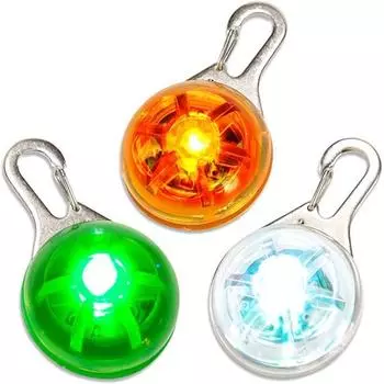 Светодиодный подвесной светильник для собак Dingdongpet, оранжевый, зеленый, два..., 1 комплект, корейский шампунь для домашних животных