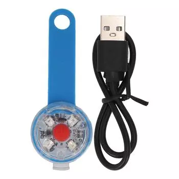 Светодиодный подвесной светильник для собак USB с зарядкой IPX7, водонепроницаемый, 3 режима освещения, ошейник для собак, сумка для домашних животных оранжевый