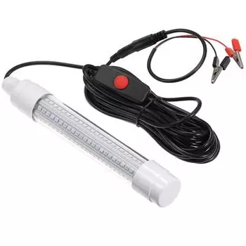 Светодиодный подводный рыболовный фонарь супер яркий для пресноводной морской воды (Зеленый свет)