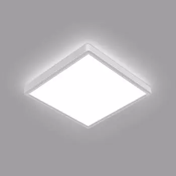 Светодиодный потолочный светильник 24 Вт 2700LM IP45 Водонепроницаемый потолочный светильник Тонкий 6500K Холодный белый Современный потолочный светильник для гостиной, кухни, ванной комнаты, балкона