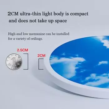 Светодиодный потолочный светильник 28 Вт 85-265 В потолочный светильник с регулируемой цветовой температурой Eye Portecion потолочный светильник для спальни 28W