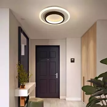 Светодиодный потолочный светильник для помещений, акриловый, с регулируемой яркостью, 20 Вт, потолочные светильники для спальни, гостиной, коридора, кухни, дома, декоративные светильники White-R