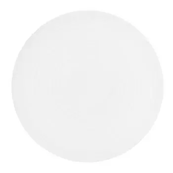 Светодиодный потолочный светильник для скрытого монтажа, круглый потолочный светильник, кремово-белый абажур с резьбой для гостиной 35cm / 13.8in