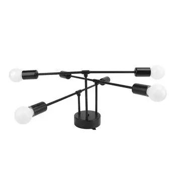 Светодиодный потолочный светильник для скрытого монтажа Iron Art Modern 6 лампочек E26 люстра для спальни и кухни