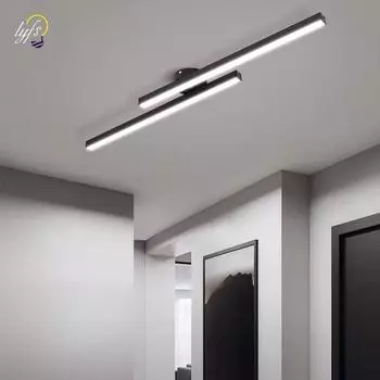 Светодиодный потолочный светильник для спальни, кухни, домашнего декора гостиной с дистанционным управлением, внутреннего освещения балкона, скандинавского потолочного светильника Warm Light