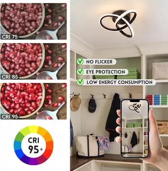 Светодиодный потолочный светильник Nodic Home Aisle Lighting Led Surface Mounted для спальни, гостиной, лестницы, коридора, балкона 3 Color белый