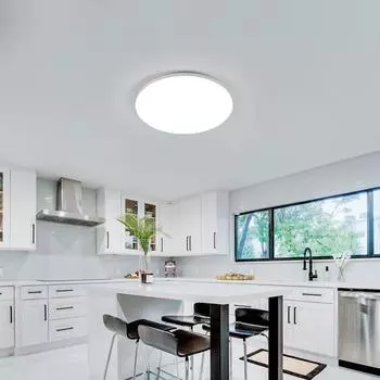 Светодиодный потолочный светильник, потолочный светильник для ванной комнаты, IP54, белый водонепроницаемый потолочный светильник для прохода, лестницы, фойе, кухни