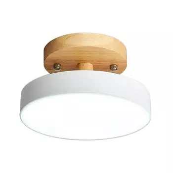 Светодиодный потолочный светильник с простой установкой и регулировкой яркости для коридора (белый) КДЕ