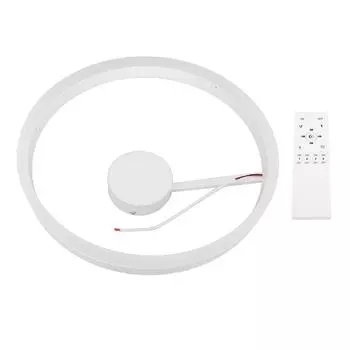 Светодиодный потолочный светильник с регулируемой яркостью и дистанционным управлением, 19,7 дюйма, цветность 3000–6500 К