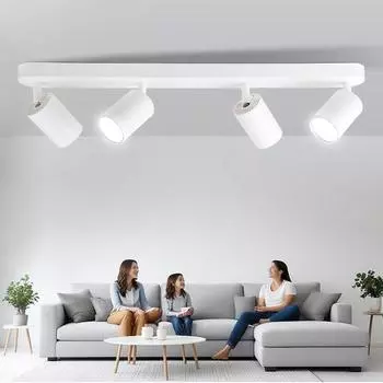 Светодиодный потолочный светильник со сменной лампочкой, потолочный точечный светильник для кухни, подвесной светильник для гостиной, люстра, точечный светильник для столовой