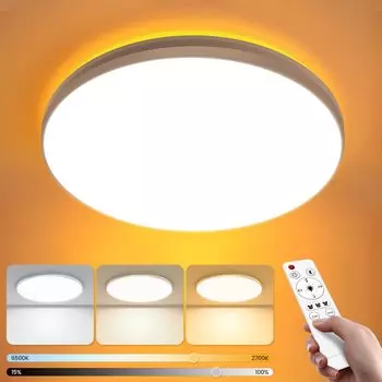 Светодиодный потолочный светильник татами 8 татами непрямой свет ночник затемняемый цвет дневной свет белый цвет лампочки дневной свет цвет с пультом дистанционного управления таймер