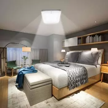 Светодиодный потолочный светильник высокой яркости, не ослепляющий, ультратонкий, солнечный, 12 В, 24 В, для салона автомобиля