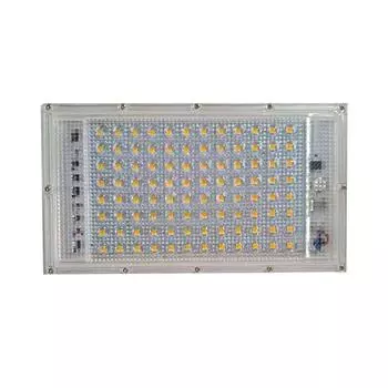 Светодиодный проектор 100 Вт, 8000LM, водонепроницаемое безопасное освещение, IP66, 6500K, холодный белый цвет, превзойти One Size