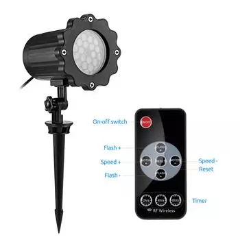 Светодиодный прожектор SE369 чёрный