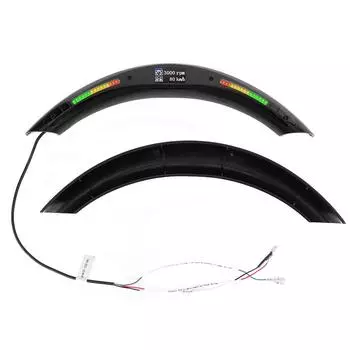 Светодиодный руль 4-го поколения с цифровым дисплеем для гонок, индикаторные лампы OBD2, комплекты модулей, светодиодный дисплей на рулевом колесе чёрный