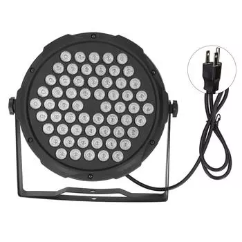 Светодиодный сценический свет DMX 512 Voive Control 60x3W RGB полноцветный DJ-свет для выступлений и концертов в США