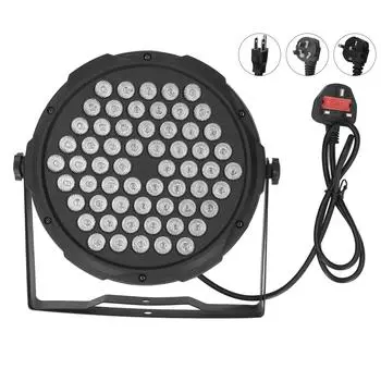 Светодиодный сценический свет DMX 512 Voive Control 60x3W RGB полноцветный DJ-свет для выступлений и концертов US Plug