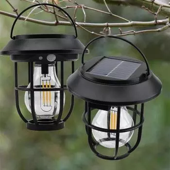 Светодиодный солнечный фонарь для кемпинга, чувствительный к человеческому телу, газонный светильник, уличный водонепроницаемый солнечный настенный светильник, декор для сада и улицы, солнечный садовый светильник 1 pc