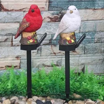 Светодиодный солнечный ландшафтный светильник, смоляной солнечный ночной светильник, украшение для дорожки, солнечный садовый светильник, уличный белый