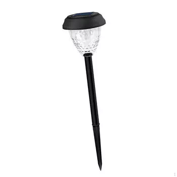 Светодиодный солнечный садовый уличный светильник для дорожки во дворе водонепроницаемый для дорожки