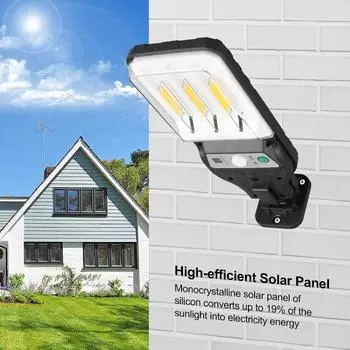 Светодиодный солнечный светильник беспроводной датчик движения IP65 водонепроницаемый солнечный уличный светильник крыльцо сад украшение прожекторы настенный светильник