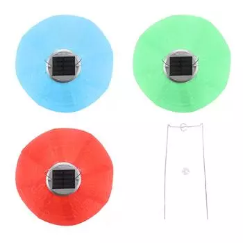 Светодиодный солнечный тканевый фонарь IP55 водонепроницаемый китайский солнечный нейлоновый подвесной фонарь для улицы Red