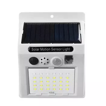 Светодиодный солнечный уличный предупредительный фонарь с водонепроницаемым датчиком для полевых садов