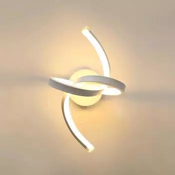 Светодиодный современный настенный светильник, светодиодный светильник для внутреннего освещения, черный настенный светильник для спальни, гостиной, столовой, кабинета, светильник для украшения дома