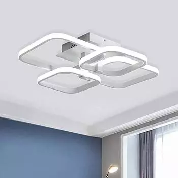 Светодиодный современный потолочный светильник, люстра, гостиная, спальня, столовая, кухня, домашний декор, светильник, внутреннее освещение