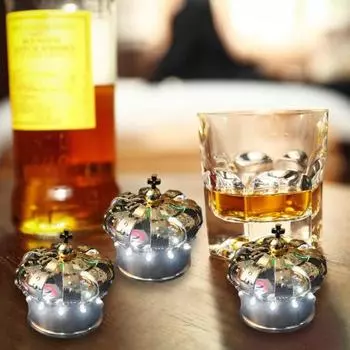 Светодиодный стробоскопический светильник для бутылок, перезаряжаемый светодиодный светильник, ярко-красная винная пробка, ручной светильник, колпачки для пивных бутылок для вечеринок, ночного клуба B