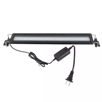 Светодиодный светильник для аквариума, 4 ряда, брызгозащищенный, ультратонкий, светодиодный светильник для аквариума, меняющий цвет, с возможностью выдвижения