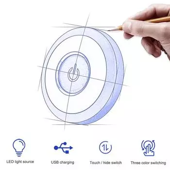Светодиодный светильник для чтения в салоне автомобиля, автоматическая USB-зарядка, магнит на крыше, солнечный свет, багажник автомобиля белый