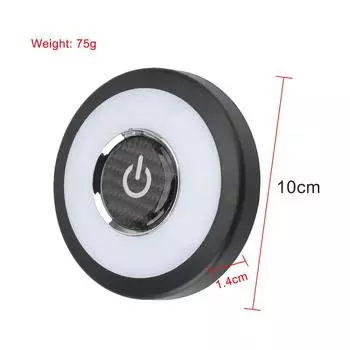 Светодиодный светильник для чтения в салоне автомобиля с зарядкой через USB, потолочный светильник для автомобиля