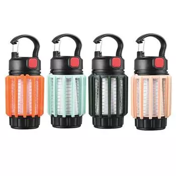 Светодиодный светильник для ловли насекомых, 100 лм, светильник для уничтожения насекомых, 800 мАч, фиолетовый свет с крючком Dark Green