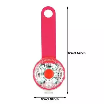 Светодиодный светильник для выгула собак, высокая яркость, водонепроницаемый светильник для домашних животных, светильник для выгула собак, USB-зарядка, светящийся кулон для ночных прогулок с собакой