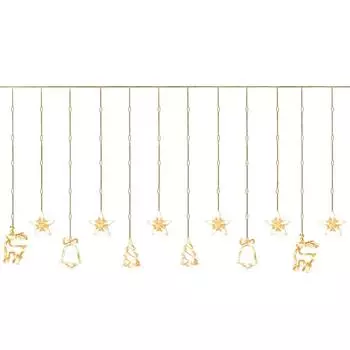 Светодиодный светильник для занавеса IP43 водонепроницаемый романтический декоративный USB-светильник для занавеса для спальни Livin Warm