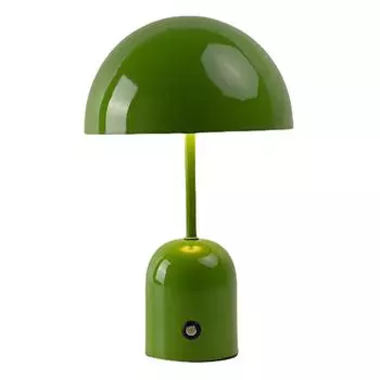 Светодиодный светильник-гриб с зарядкой от USB 1800 мАч, настольная лампа в скандинавском стиле, 3 цвета, плавная регулировка яркости, креативная настольная лампа в скандинавском стиле белый