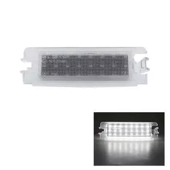 Светодиодный светильник номерного знака для DACIA LOGAN I 2004-2012 Sandero I 2008-2012 Renault Clio 2001,05-2004,11 фейслифтинг