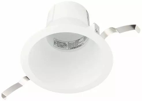 Светодиодный светильник Panasonic Downlight, корпус белого цвета, цвет лампы NNN61513WK 125