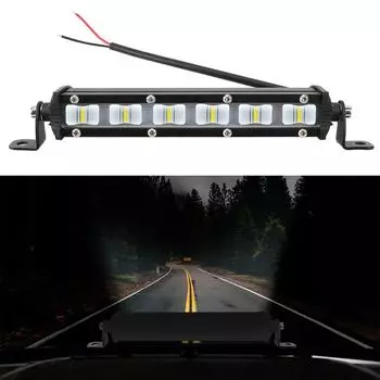 Светодиодный светильник с линзой 6D, водостойкий 12 В, 24 В для тягача, внедорожного 4WD 4x4 ATV UTV, УАЗ, прожектор, светодиодный рабочий свет, 7 дюймов