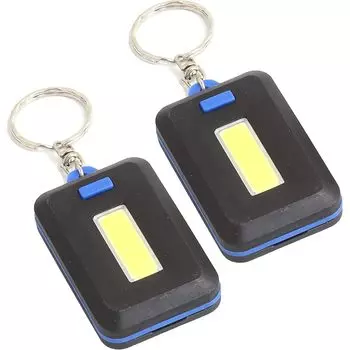 Светодиодный светильник типа COB для ключей, товары для предотвращения стихийных бедствий, удобный светильник, панельный светильник, батарейки типа AAA, 3 шт., в комплект не входят 2