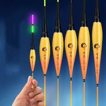 Светодиодный светодиодный электронный короткий рыболовный поплавок Nano Short Composite Nano Fishing Buoy Night Fishing