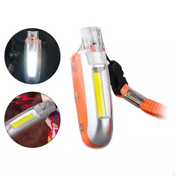 Светодиодный свисток-светильник Предупреждение 3 режима с брелоком для ключей на шнурке для улицы