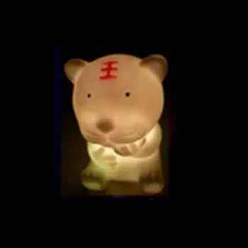 Светодиодный тигровый маленький ночной фонарь, меняющий светодиодный ночник, детская лампа 1