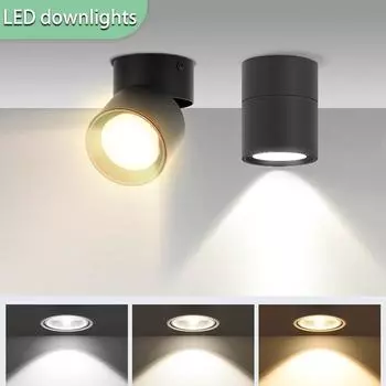 Светодиодный точечный светильник поверхностного монтажа, 220 В, современные потолочные светильники, точечный светильник, домашнее внутреннее освещение, гостиная, кухня, ванная комната Natural Light 4000K