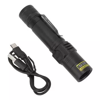 Светодиодный УФ-фонарик черного света 365 нм, перезаряжаемый, энергосберегающий, портативный УФ-детектор черного света для