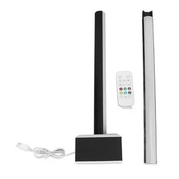 Светодиодный угловой напольный светильник с регулировкой яркости, изменяющий цвет RGB, современный пульт дистанционного управления Bluetooth для гостиной