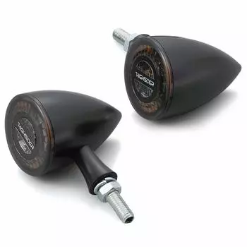 Светодиодный указатель поворота для мотоцикла Daytona HIGHSIDER, матовый черный, ракета-пуля 15335